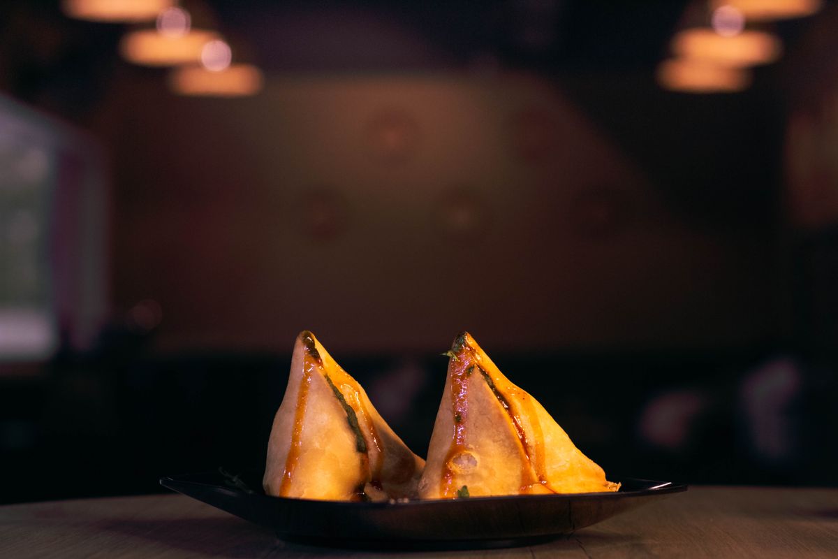 Crispy samosa